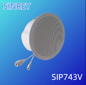 Haut-parleur de plafond SIP compact haute performance pour une utilisation en intérieur